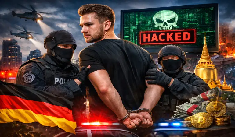 German Hacker Arrested in Thailand
