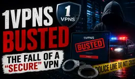 1VPNS Busted: The Fall of a “Secure” VPN Service