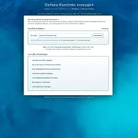 Kurz URLs mit Malware Schutz & Dereferrer Funktion