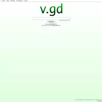 v.gd - The ethical URL shortener