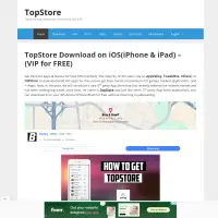 TopStore Download on iOS(iPhone & iPad) - (VIP for FREE)