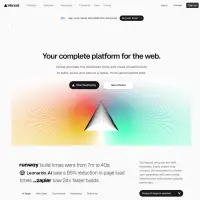 Vercel: Build and deploy the best web experiences with the Frontend Cloud