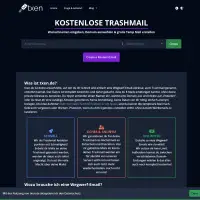 Kostenlose Wegwerf Email | Jetzt Trashmail erstellen & länger als 10 Min Mail nutzen - txen