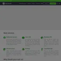 Fast Hosting, Dedicated servers, Windows and Linux VPS, Domains - BaCloud.com