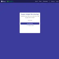 file.io - Super simple file sharing