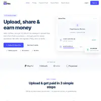 UpFiles - Make Money by Sharing Files!